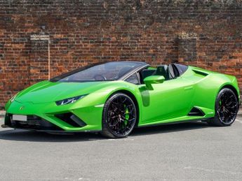Lamborghini Huracan LP 610-2 RWD EVO SPYDER - £11K Verde Selvans - Extras Worth £42K