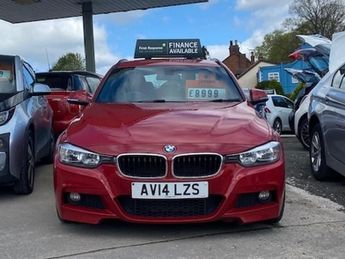 BMW 320 320d M SPORT TOURING is a practical estate car, delivering space