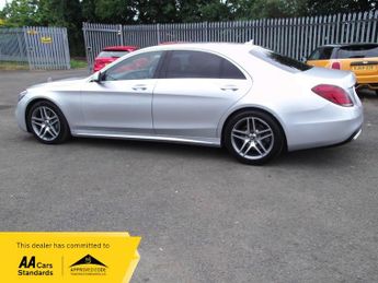 Mercedes S Class RESERVE FOR £99..S 400 D L AMG LINE LUXURY LOUNGE AUTO....FMSH..