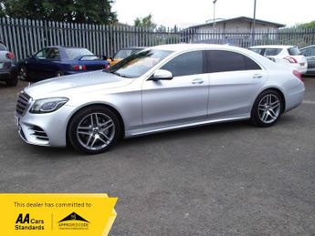 Mercedes S Class RESERVE FOR £99..S 400 D L AMG LINE LUXURY LOUNGE AUTO....FMSH..