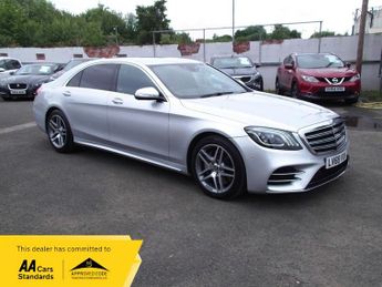Mercedes S Class RESERVE FOR £99..S 400 D L AMG LINE LUXURY LOUNGE AUTO....FMSH..