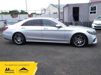 Mercedes S Class RESERVE FOR £99..S 400 D L AMG LINE LUXURY LOUNGE AUTO....FMSH..