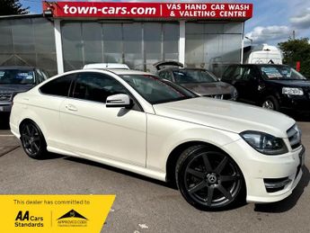 Mercedes C Class C220 CDI AMG SPORT EDITION - 6 SPEED, ONLY 82946 MILES, FULL SER