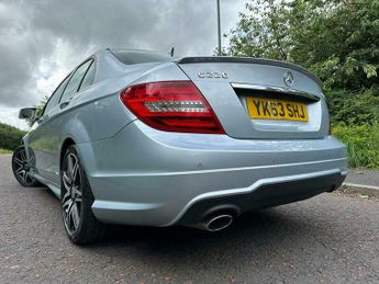 Mercedes-Benz C Class 2.1 C220 CDI AMG Sport Plus G-Tronic+ Euro 5 (s/s) 4dr