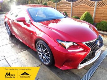 Lexus RC RC 300H F SPORT AUTO HYBRID COUPE,STUNNING RARE CAR FINISHED IN 