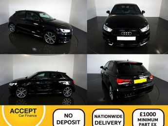 Audi A1 SPORTBACK TDI S LINE BLACK EDITION - CAR FINANCE FR £229 PM