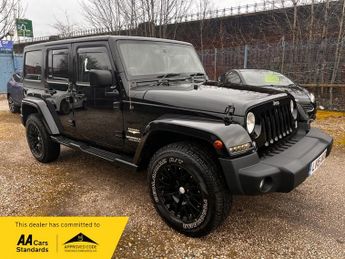 Jeep Wrangler 2.8 CRD Sahara SUV 4dr Diesel Auto 4WD Euro 5 (197 bhp)
