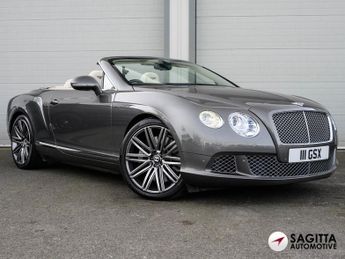 Bentley Continental 6.0 W12 GTC Speed Convertible 2dr Petrol Auto 4WD Euro 5 (625 ps