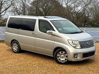 Nissan Elgrand 2010 2.5 PETROL AUTO HIGHWAY STAR WITH TWIN SUNROOF CURTAINS