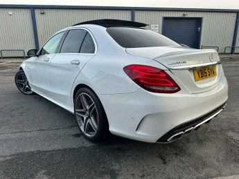 Mercedes-Benz C Class 4.0 C63 V8 BiTurbo AMG S SpdS MCT Euro 6 (s/s) 4dr