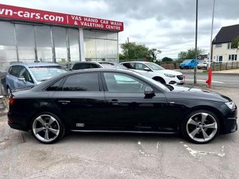 Audi A4 TFSI S LINE BLACK EDITION-AUDI SERVICE HISTORY, 1 FORMER OWNER, 