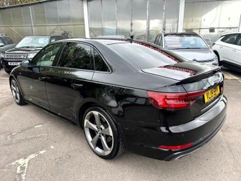 Audi A4 TFSI S LINE BLACK EDITION-AUDI SERVICE HISTORY, 1 FORMER OWNER, 