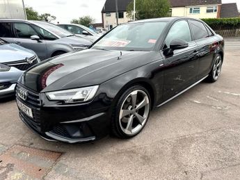 Audi A4 TFSI S LINE BLACK EDITION-AUDI SERVICE HISTORY, 1 FORMER OWNER, 