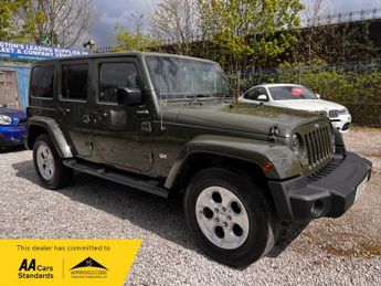 Jeep Wrangler 2.8 CRD Overland SUV 4dr Diesel Auto 4WD Euro 5 (197 bhp) TANK G