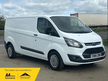 Ford Transit FORD TRANSIT CUSTOM TREND 2.0TDCI VAN IN WHITE. AIR CON, CRUISE 