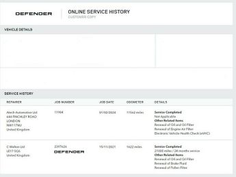 Land Rover Defender S - Tasman Blue - 360 Cameras