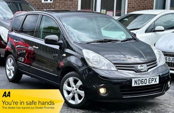 Nissan Note 1.6 16V Tekna Euro 5 5dr (1 FORMR KPR+12 SERVICES+SATNAV)