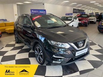 Nissan Qashqai N-CONNECTA DIG-T XTRONIC AUTO PANO ROOF 81000 MILES