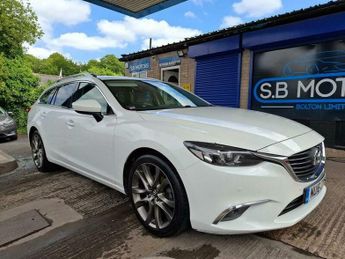 Mazda 6 2.2 SKYACTIV-D Sport Nav Tourer Auto Euro 6 (s/s) 5dr