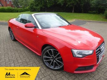 Audi A5 2.0 TDI S LINE S/S [176 BHP] CONVERTIBLE !9 Alloy Wheel, Electri