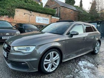 Audi A3 2.0 TDI S line Sportback S Tronic quattro Euro 6 (s/s) 5dr
