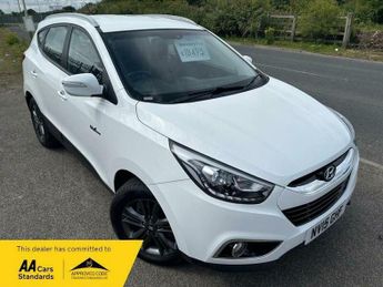 Hyundai IX35 1.7 CRDi SE DIESEL 45K MILES FSH FINANCE NO DEPOSIT WHITE BLUETO