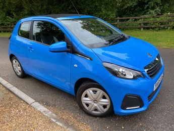 Peugeot 108 ACTIVE TOP !! ULEZ COMPLIANT - ZERO ROAD TAX - FSH - NEW MOT - F