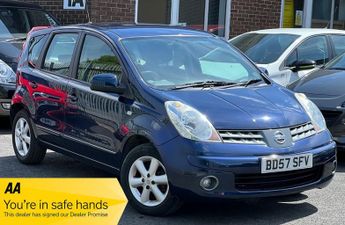 Nissan Note 1.6 16V Acenta Euro 4 5dr (2 FORMER KEEPERS+LONG MOT)