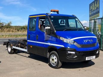 Iveco Daily IVECO DAILY 50C180 EURO 6 HOOKLOADER WITH MULTILIFT GEAR. 16,995
