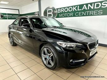 BMW 220 220d SPORT [4X SERVICES, SAT NAV, LEATHER & £20 ROAD TAX]