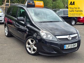 Vauxhall Zafira 1.6 petrol Manual 7 Seats MPV 16V Exclusiv 5dr Euro 5