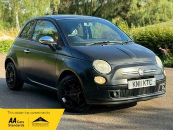 Fiat 500 1.2 Matt Black Euro 5 (s/s) 3dr