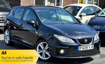 SEAT Ibiza 1.4 16V Sport Black Euro 4 5dr (BODY KIT+1 OWNER+2 KEYS+AUX)