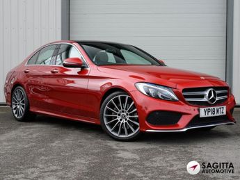 Mercedes C Class 2.1 C220d AMG Line (Premium) Saloon 4dr Diesel G-Tronic+ Euro 6 