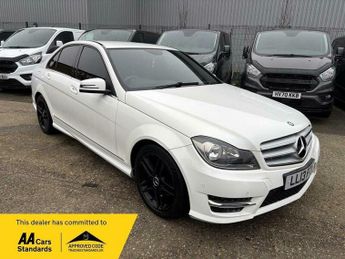 Mercedes C Class 1.6 C180 BlueEfficiency AMG Sport G-Tronic+ Euro 5 (s/s) 4dr