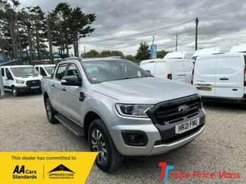 Ford Ranger WILDTRAK ECOBLUE 4X4 AUTOMATIC PICK-UP SAT NAV AIR CON REVERSING