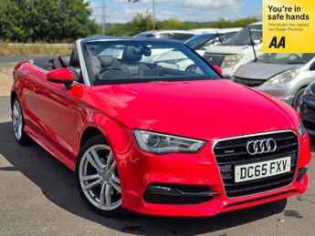 Audi A3 1.8 Petrol Automatic TFSI S line Convertible 2dr 4 Seats S Troni