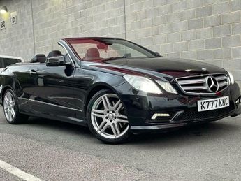 Mercedes E Class 1.8 E200 CGI BlueEfficiency Sport Cabriolet Tiptronic Euro 5 2dr