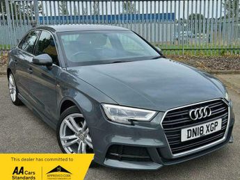 Audi A3 1.5 TFSI CoD S line Saloon 4dr Petrol Manual Euro 6 (s/s) (150 p