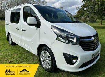 Vauxhall Vivaro 1.6 CDTi 2900 BiTurbo ecoFLEX Sportive Crew Van Double Cab 5dr D