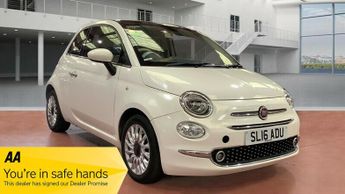 Fiat 500 1.2 Lounge Hatchback 3dr Petrol Manual Euro 6 (s/s) (69 bhp)