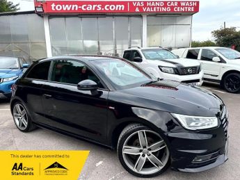 Audi A1 TDI S LINE BLACK EDITION-ONLY 62220 MILES, ONLY £20 ROAD TAX, 1 