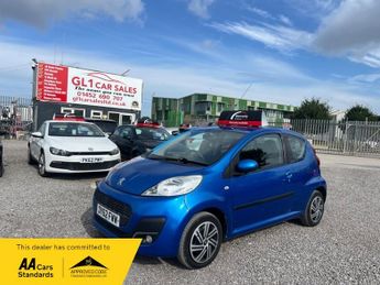 Peugeot 107 ACTIVE AC+63k miles only+ULEZ COMPLAINT+ZERO TAX+10/25 MOT NO AD