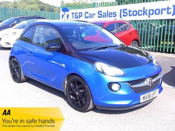 Vauxhall ADAM 1.2i ENERGISED Black Jack Hatchback 3dr Petrol Manual Euro 6 (70