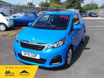 Peugeot 108 RESERVE FOR £99...ACTIVE....FULL SERVICE HISTORY....CHEAP TAX...