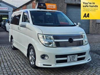 Nissan Elgrand 2.5 Petrol Automatic 5dr 8 seats Leather 2WD