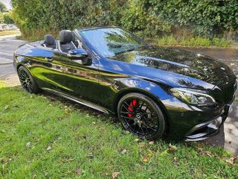 Mercedes C Class 4.0 C63 V8 BiTurbo AMG S (Premium) Cabriolet SpdS MCT Euro 6 (s/