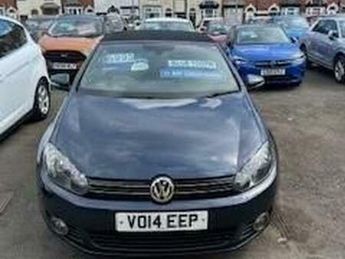 Volkswagen Golf TDi 1.6 TDI BlueMotion Tech SE Cabriolet Euro 5 (s/s) 2dr