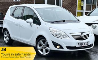 Vauxhall Meriva 1.4 16V Tech Line Euro 5 5dr (SATNAV+2 FORMR KPRS+F.S.H+2KYS)