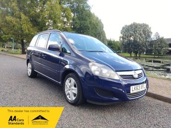 Vauxhall Zafira 1.6 16V Exclusiv MPV 5dr Petrol Manual Euro 5 (115 ps)